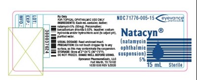 Image Description (Natacyn Bottle Label)